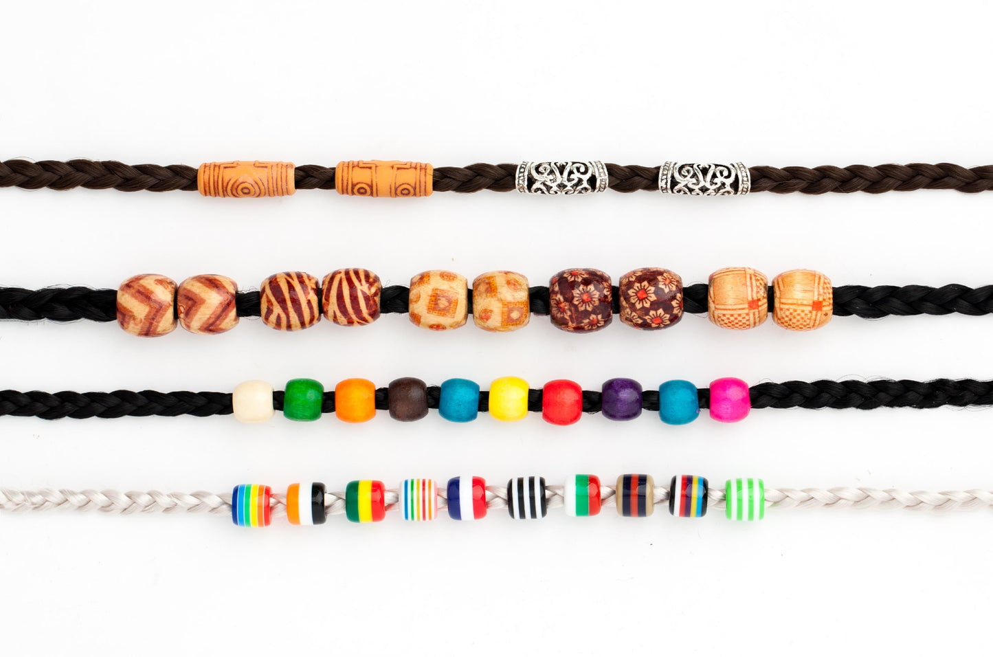 Hair pearl plastic small colored AFROline-2