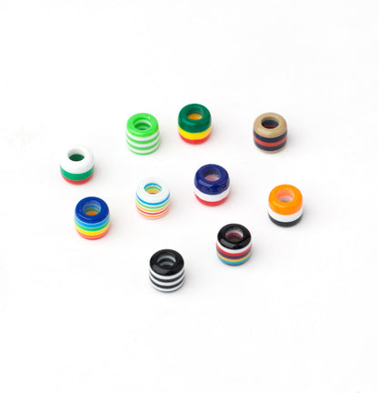 Hair pearl plastic small colored AFROline-0